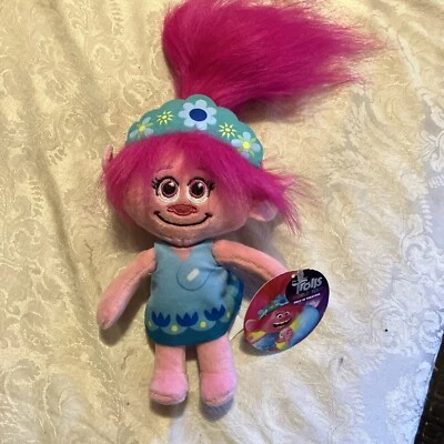 Muñeca de peluche Dreamworks Trolls World Tour - azul y verde - **¡NUEVA!!!** Foto 1 de 4