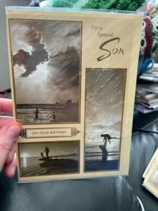 Special Thoughts Special Son Birthday Card With Envelope New!!! - Picture 1 of 2
