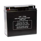 Approved Vendor 47013 Sealed Lead Acid Battery,12Vdc,17Ah 61Kw57