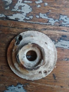 Victorian Door Knob Backplate old vintage antique reclaimed handle plate - Picture 1 of 3