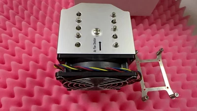SP3 TR4 Cooler Cooling Fan 6 Copper Pipe 4000 rpm For AMD Threadripper EPYC CPU - Image 1 of 4