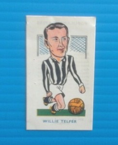 JUNIOR PASTIMES-POPULAR PLAYERS FOOTBALL 22 WILLIE TELFER ST MIREN