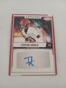 Auto 2024 Sage Artistry Terrion Arnold Rookie Autograph - Bild 1 von 3