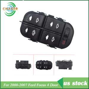 Master Power Window Switch Driver Side Left 901330 For 00-07 Ford Focus 4 Door - Bild 1 von 7
