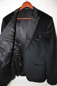 #256 Boss Hugo Boss Sportmantel "Hayford" schmale Passform Baumwollsamt Größe 44R 745 $ - Bild 1 von 5