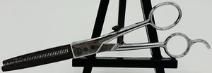 USED Vintage 7.25" Supercut 22 Detroit Hair Stylist Scissors - Picture 1 of 19