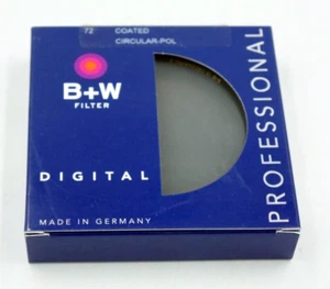 B+W Digital MRC F-PRO 72mm KSM High Trans Circular Polarizer Filter NIB #818 - Picture 1 of 1