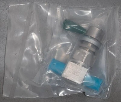 NEW Swagelok SS-DLVCR4-P 1/4" VCR High Pressure Manual SST Diaphragm Valve - Image 1 of 2