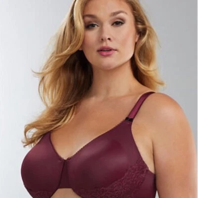 Nuevo con etiquetas Sujetador Olga by Warner's Luxury Lift Collection 35063 Color granada Talla 40C Foto 1 de 4