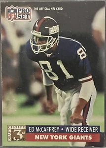 1991 Pro-Set "Ed McCaffrey" RC - Picture 1 of 2