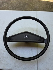 VW MK1 Wolfsburg Steering Wheel 75-84 Rabbit Jetta Pickup Black  - Picture 1 of 10