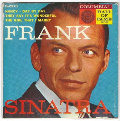 Frank Sinatra - Nancy 1955 Columbia Hall of Fame Series B-2516 EP 45 RPM 7" VG+ - Image 1 of 4