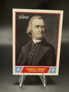 2025 Topps Heritage Notable Americans NS-8 Samuel Adams - Picture 1 of 2