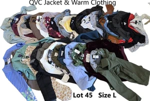 Lot 45 QVC Brands Ladies Jacket & Warm Clothing - Size L - Wholesale - Clearance - Picture 1 of 12