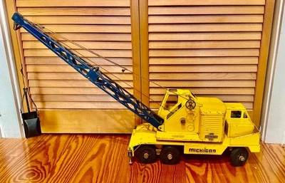 Винтажный лопаточный кран NYLINT Michigan T-24 с ведром-моллюском - Изображение 1 из 4