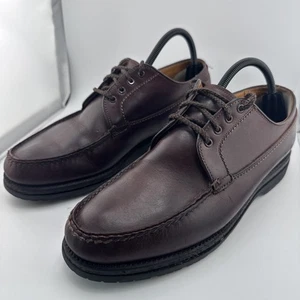 Alden Cape Cod Collection Brown Oxford Shoes Mens Sz 9 AA B Vibram  Soles USA - Picture 1 of 8