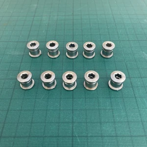 Stainless Steel Chainring Bolts 12.5mm NOS Top Quality 10 Available - Picture 1 of 6