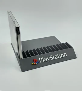Display Stand Sony Playstation PS1 PSX NTSC 8,10,12,14,15,16,18,20 3D Slots - Bild 1 von 12