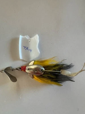 Tony Accetta Vintage Pet Spoon Fishing Lure River Devil - Image 1 of 4