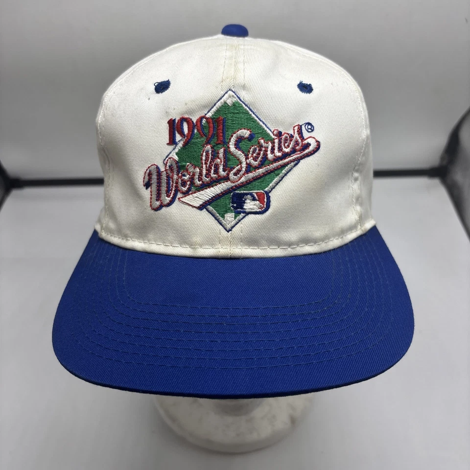Boné Snapback Youngan Vintage 1991 World Series MLB The Twill Sports Specialties - Imagem 1 de 4