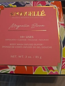 Spongelle MAGNOLIA BLOOM Infused Body Buffer Bath Sponge Great Scent NIB - Picture 1 of 1