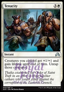 Tenacity 2x FOIL SOI MTG Shadows Over Innistrad Uncommon MINT white - Picture 1 of 1
