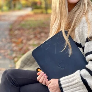 Vintage Leather case for 14" MacBook Pro 2021 -2025 M1 M2 M3 PRO MAX Sleeve - Picture 1 of 19