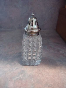 Vintage Fostoria Muffineer/Sugar Shaker --- American Clear - Picture 1 of 3