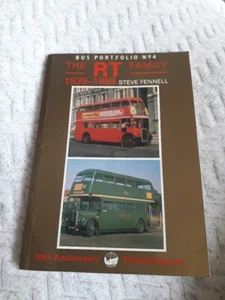 BUS PORTFOLIO No.4 -The RT family - Steve Fennell - London Transport. PAPERBACK - Picture 1 of 5