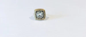 Vintage 18KT Yellow Gold Quartz Ring, Ring Size 4.25 - Picture 1 of 6