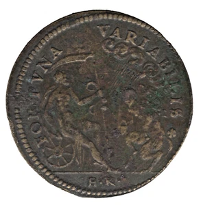 1582 German States Nuremburg Charles IX Plutanus Jeton Token - Picture 1 of 2