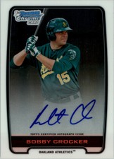 2012 Bowman Chrome Baseball Card Pick (Inserts)