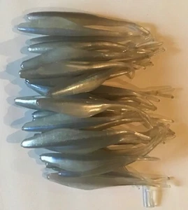  4" Shad, Fluke,Jerk Bait, Swimbait,  (30) Alewife Laminate - Picture 1 of 3