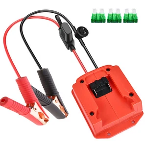 Cable de refuerzo de coche de arranque de salto con interruptor de fusible alimentación de emergencia para Milwaukee - Imagen 1 de 5