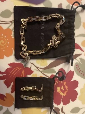 Collar y pendientes Eddie Borgo Supra Link Foto 1 de 4