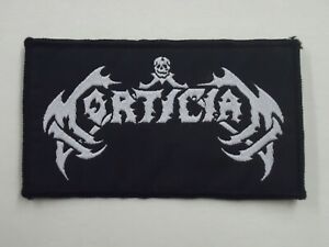 MORTICIAN DEATH METAL WOVEN PATCH