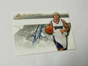 MIKE BIBBY 2004 SP Authentic SIGNATURES #MB-A AUTOGRAPH SACRAMENTO KINGS - Bild 1 von 2