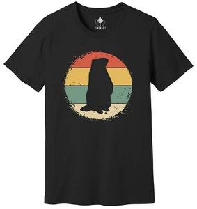 Retro Groundhog’s Day Shirt, Groundhog Gifts, Groundhog T-Shirt, Groundhog Day - Picture 1 of 3