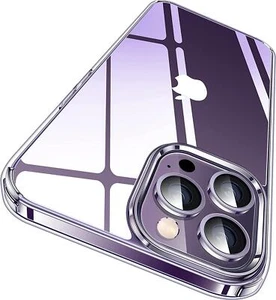 For iPhone 15 14 Pro Max 13 12 11 XS XR 8 Crystal Clear Silicone Thin Case Cover - Picture 1 of 9