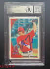 Mike Trout signed 2010 Topps Pro Debut #181 Beckett BAS Slabbed Auto 10 C843