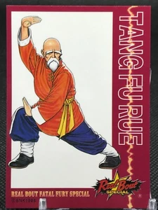 TANG FU RUE REAL BOUT FATAL FURY SPECIAL SNK Trading Cards Gamest Rare - Picture 1 of 12