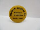 Madison Lumber Co Phone 7-6890 No 40-L Samco Pinback Button