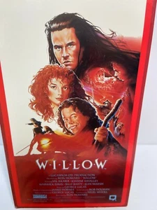 Willow VHS Vintage Val Kilmer Ron Howard Lucasfilm1988 Columbia/Tristar - Picture 1 of 5