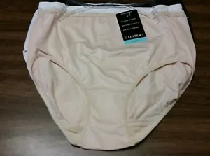 NWT Lot 3 Ellen Tracy Womens Brief Panties 7/L full-Cut NEW WITH DEFECTS RT $32 - Picture 1 of 4