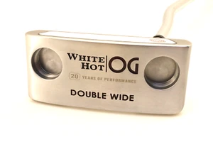 Odyssey White Hot OG Double Wide Stoke LAB Jumbo MAX ARMLOCK 21 putter #11 - Foto 1 di 15