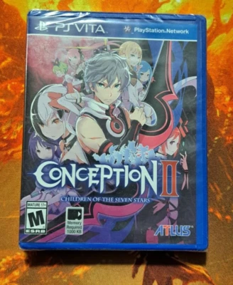 Conception II: Children of the Seven Stars (Sony PlayStation Vita, 2014) Sealed - Image 1 of 2