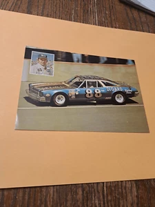 Vintage Donnie Allison NASCAR Postcard #88 DiGard STP Promo Racing Pictorial 7x5 - Picture 1 of 2