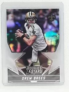 Drew Brees 2015 Rookies & Stars Longevity - Fustelle con borchie a stella #SS13 - - Foto 1 di 2