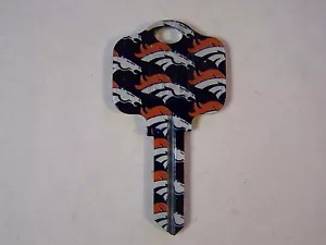 Denver Broncos Kwikset key blank - Picture 1 of 1