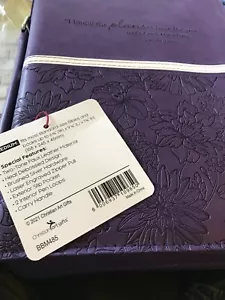 BIBLE COVER - "I Know the Plans" Carrying Case, Purple, Medium Retail $29.95 - Picture 1 of 2